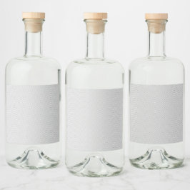 Modern grå prickig evenemangsskylt bakgrund spritflaskor etikett