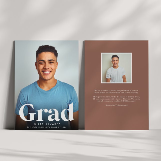 Modern Grad | Foto Studenten Meddelande (Skapare uppladdad)
