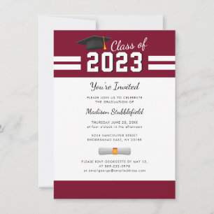 Modern Graduate-examen 2026-fest Inbjudningar