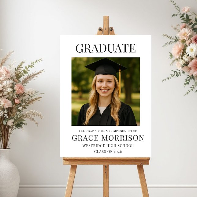 Modern Graduate Photo Graduation  Poster (Skapare uppladdad)