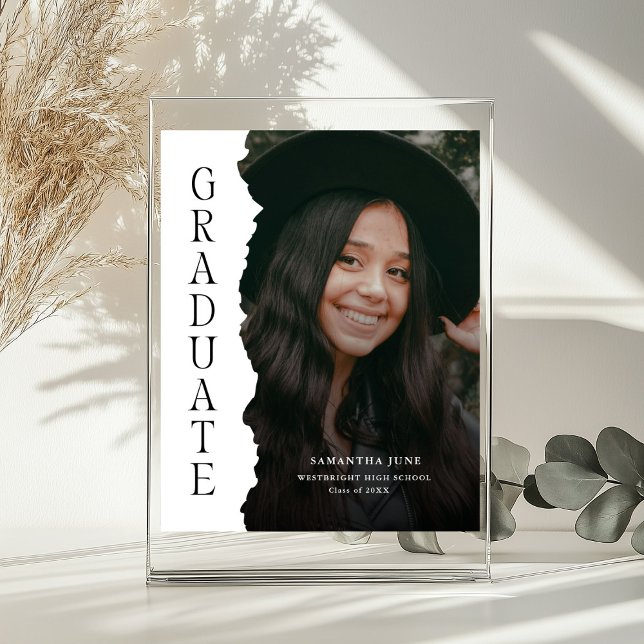 Modern Graduate Photo Magazine Graduation Sign Poster (Skapare uppladdad)