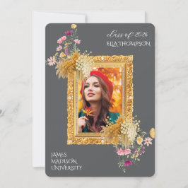 Modern Graduation Celebration  Inbjudningar