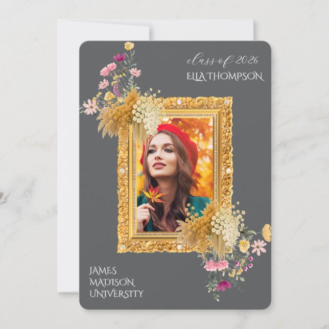 Modern Graduation Celebration  Inbjudningar (Framsida)