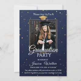 Modern  Graduation  Party Invitation  2026 Inbjudningar