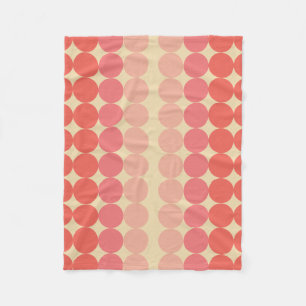 Modern graefruit Ellipse i mitten av århundradet Fleecefilt