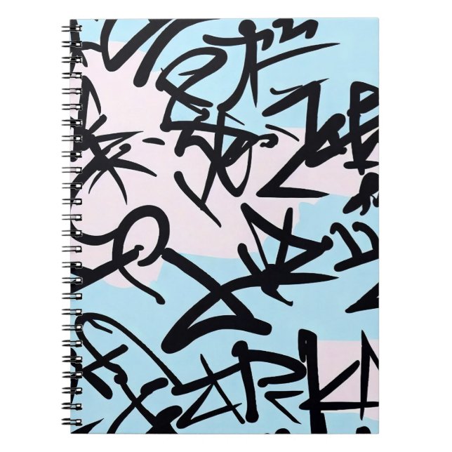 Modern Graffiti Anteckningsbok (Framsidan)
