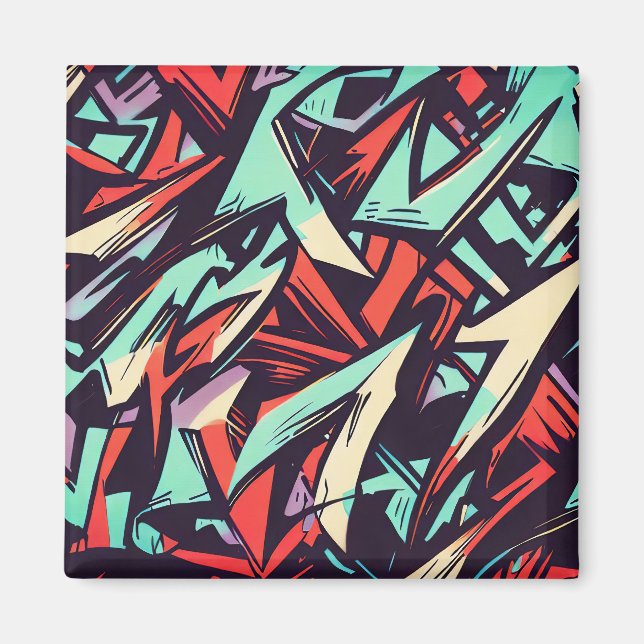 Modern Graffiti Magnet (Framsidan)
