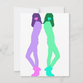 "Modern Graffiti Mode Art" Julkort