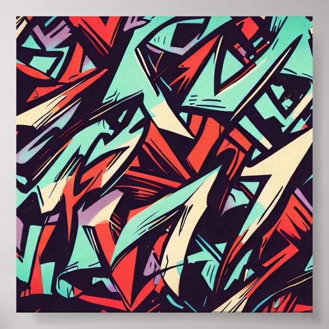 Modern Graffiti Poster (Framsidan)