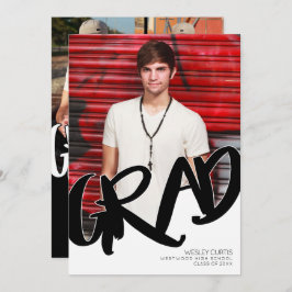 Modern Graffiti Tillkännagivande för studenten