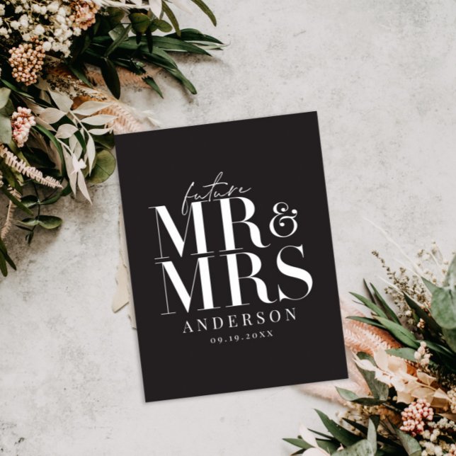 Modern, grafik, typografi sparar datumet vykort (Skapare uppladdad)