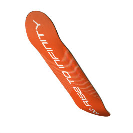 Modern grafisk löneförhöjning till oändligheten mini skateboard bräda 18,5 cm