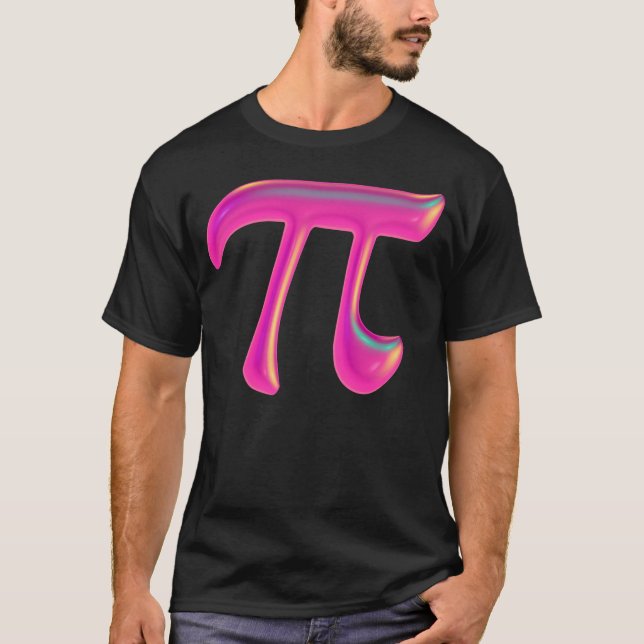 Modern Grafisk Matematisk Konstant Tröja (Framsida)