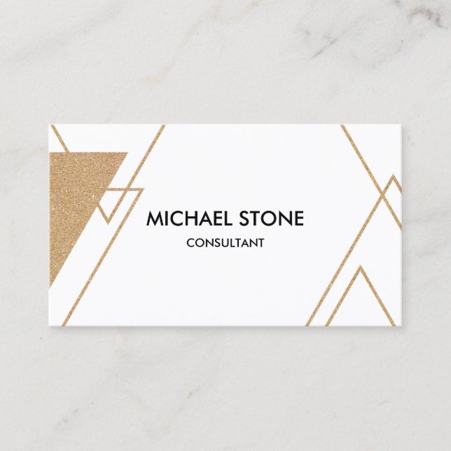 Modern grafisk stil visitkort (Framsida)