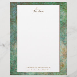 Modern Granite Stationery Brevhuvud