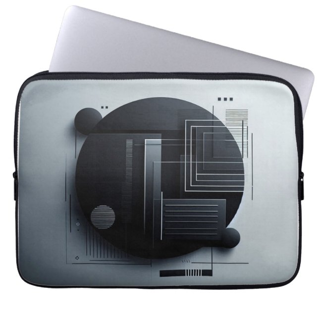 Modern Graphic Laptop Fodral (Framsidan)