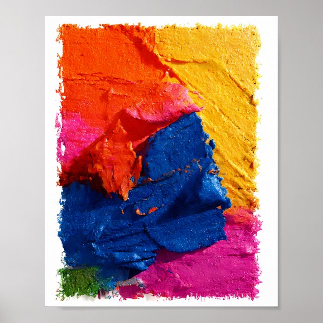 Modern Graphic Pop: Abstract Fragmentation Poster (Framsidan)