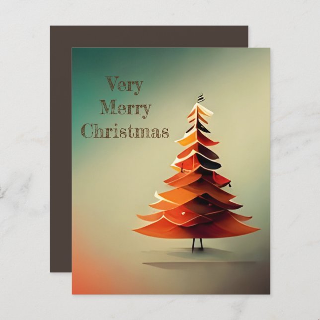 Modern Gräs Träd (Fram/baksida)