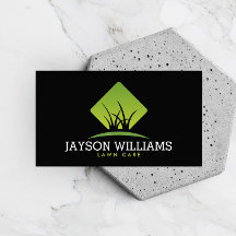 Modern Gräsmatta/Landscaping Grass Logotyp Black