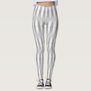 Modern Grått Argyle Leggings i mitten av århundr