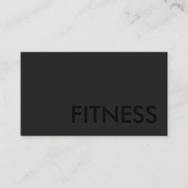 Modern Grått Black Out-Affärskort, enkelt Visitkort