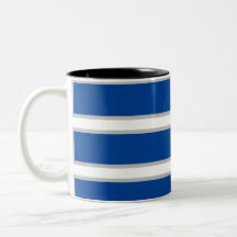 MODERN _GRÅTT_DEEP BLUE_ 2-Ton COFFEE MUGG