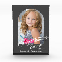 Modern Grått Grattiss JK Grad Announcement