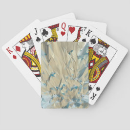 Modern Grått låg-poly-spelkort Casinokort