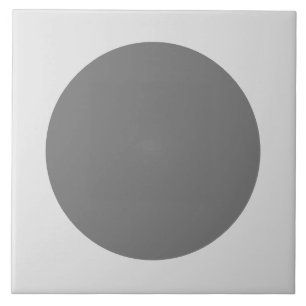 Modern Grått och White Polka dot mönster Tile Kakelplatta