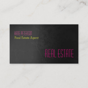 Modern Grått Real Gods Agent Professionell Visitkort