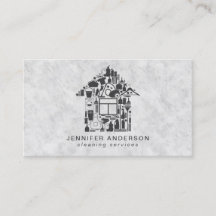 Modern Grått Städning