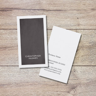 Modern Grått White Consultant med minimalistisk El Visitkort