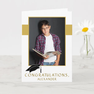 Modern Grattis Studentmössa Grattis Foto Kort