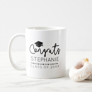 Modern Gratulerar Studentmössa-kaffe Kaffemugg
