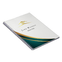 Modern Green & Golden Fastighetsförmedling