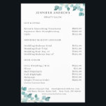 Modern, Greenery Flygblad<br><div class="desc">Modern,  grönt Affärskort i svartvitt och grått,  vitt,  grönt silver.Redigera produkten på några minuter genom att lägga till data. Du kan ändra teckensnitt/färg/position genom att "ytterligare anpassa".</div>