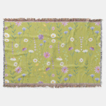 Modern Grey Watercolor Rustic Botaniska blommigten