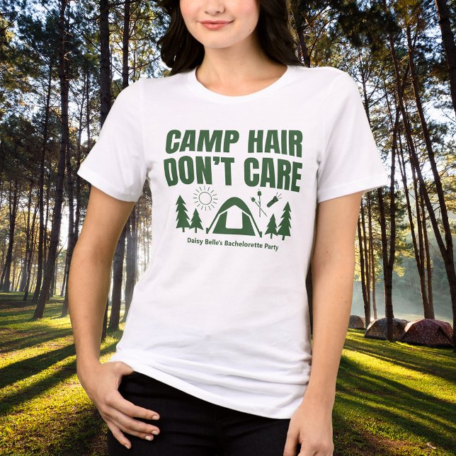 Modern Grön Camp Möhippa Helg T Shirt (Skapare uppladdad)
