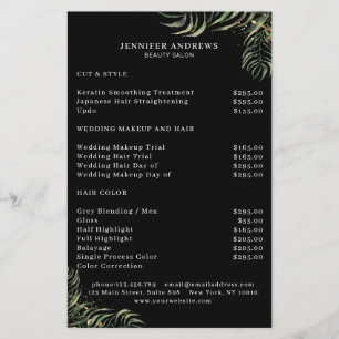 Modern, grön Flyer