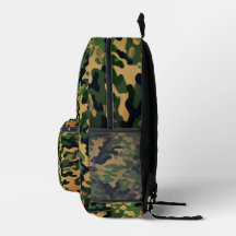 Modern grön kamouflage ryggsäck – Premium Army