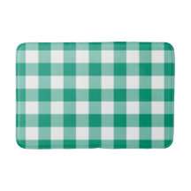Modern grön rutig Gingham-mönster