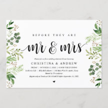 Modern Grönska, Bröllopsrepetition Middag