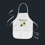Modern Grönt Avocado-citat för Avocado Älskare-gåv Barnförkläde<br><div class="desc">Modern Grönt Avocado-citat för Avocado Älskare-gåva</div>