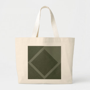 Modern Grönt Diamond - Tote Bag Jumbo Tygkasse