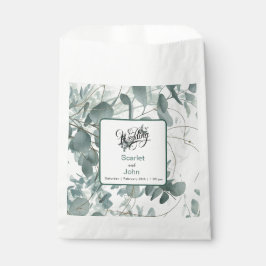 Modern grönt eucalyptus bröllop #2