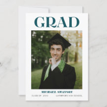 Modern Grönt för fet minimalistisk grad-meddelande