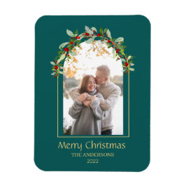 Modern Grönt för minsta möjliga Blommigt-bild Magnet