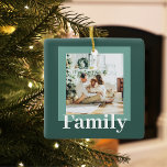 Modern Grönt | Foto | Familjegåva Julgransprydnad Keramik<br><div class="desc">Modern Grönt | Foto | Familjegåva</div>