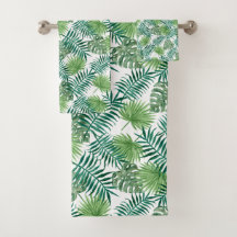 Modern Grönt Handflatan Löv