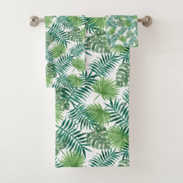 Modern Grönt Handflatan Löv